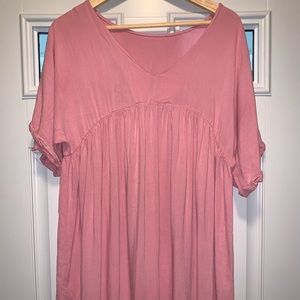 Pink Babydoll Dress!